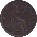 1892 PENNY (GVF)