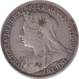 1897 SIXPENCE (GF)