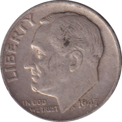1947 DIME USA