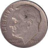 1947 DIME USA