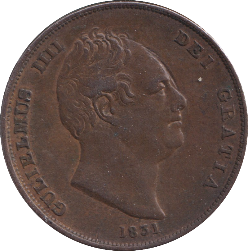 1831 PENNY (EF)