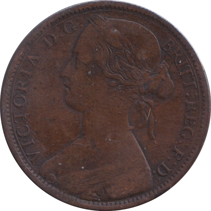 1862 PENNY ( NF )