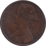 1862 PENNY ( NF )