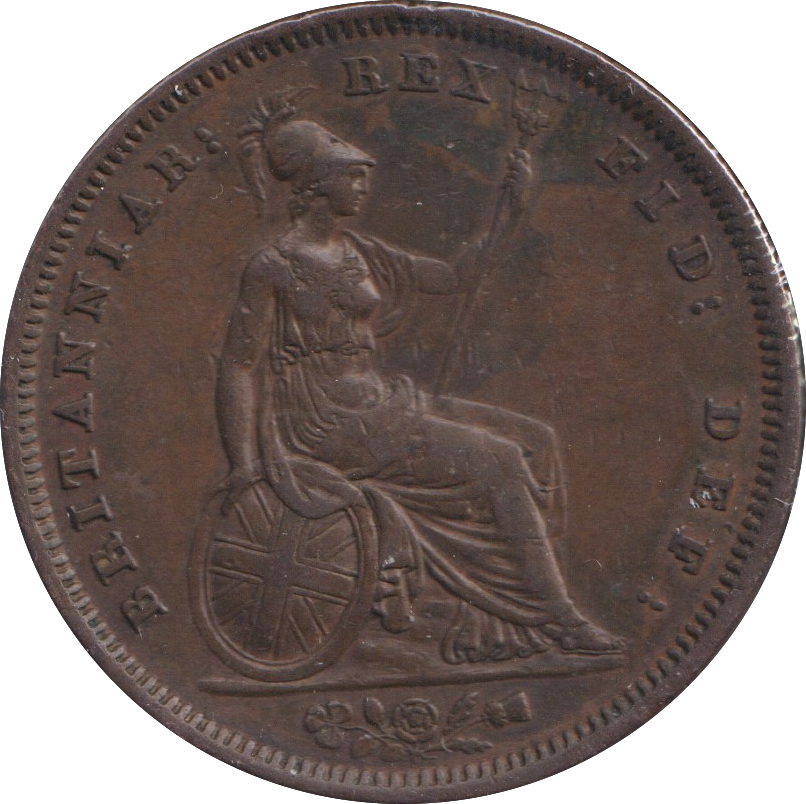 1831 PENNY (EF)