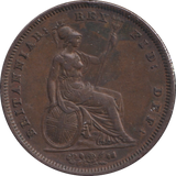 1831 PENNY (EF)