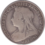 1893 SIXPENCE (FINE)