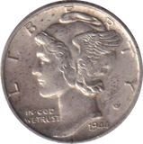 1944 DIME USA