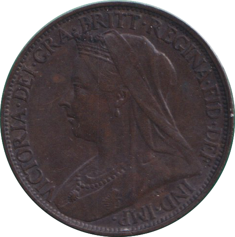 1897 FARTHING ( EF )