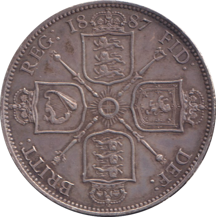 1887 FLORIN ( EF )