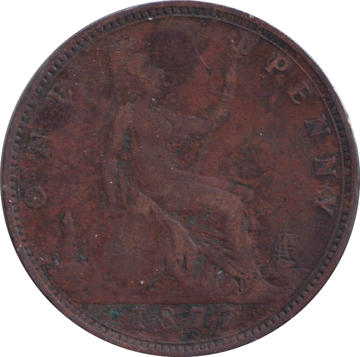 1877 PENNY ( NF )