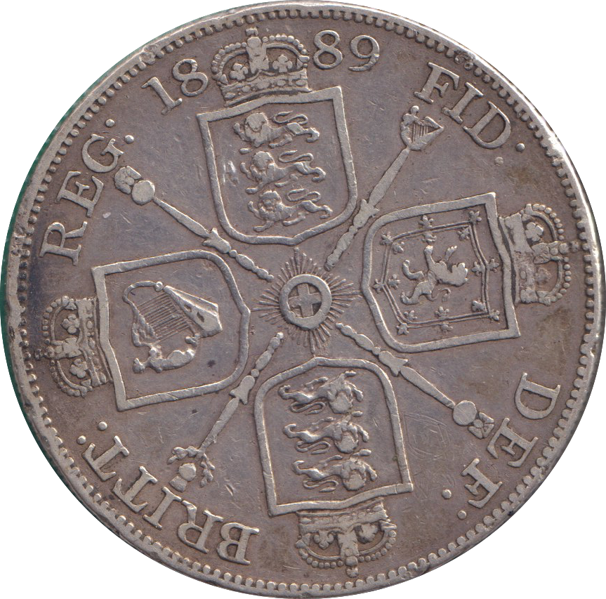 1889 DOUBLE-FLORIN ( GF )