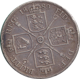 1889 DOUBLE-FLORIN ( GF )