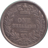 1872 SHILLING ( GF )