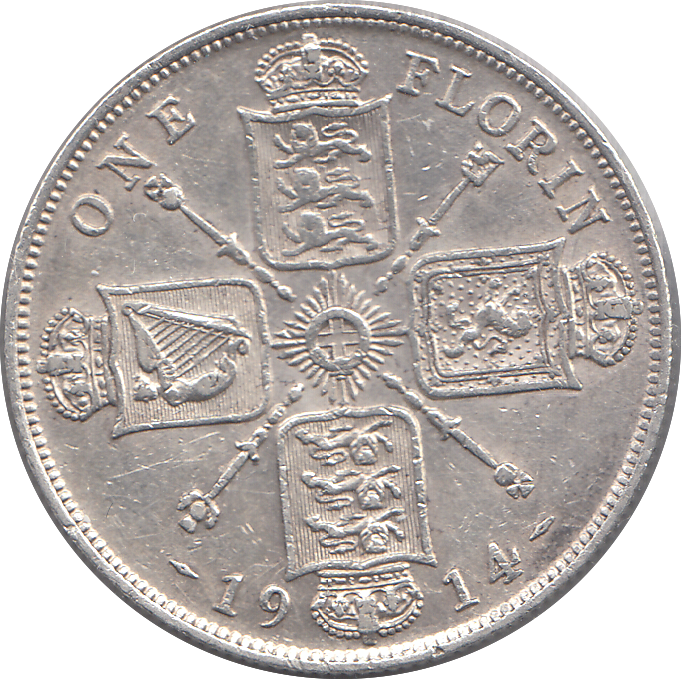 1914 FLORIN ( VF )