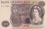 TEN POUNDS BANKNOTE PAGE REF £10-10 ( VF )