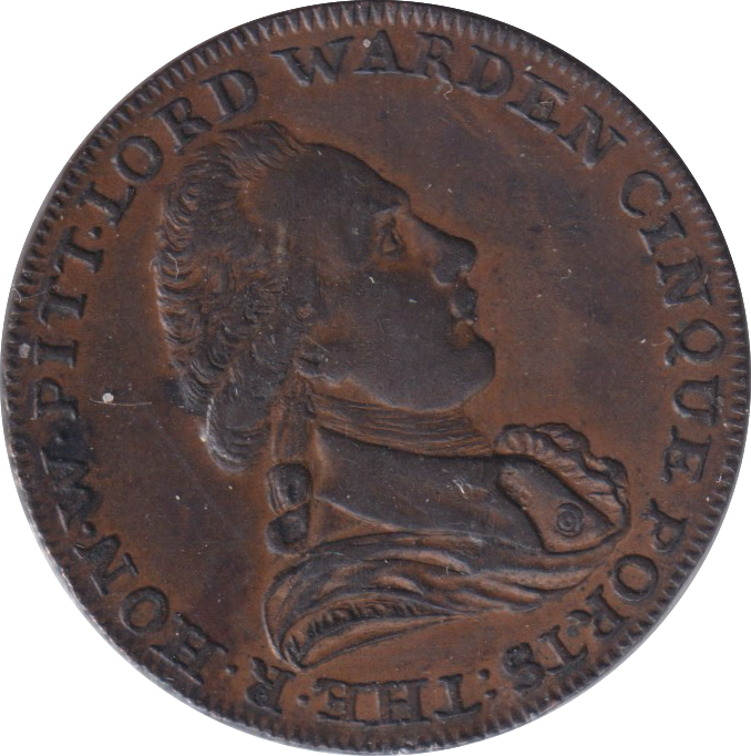 1794 HALFPENNY PORT DOVER TOKEN