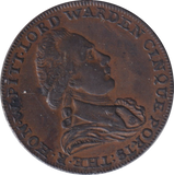 1794 HALFPENNY PORT DOVER TOKEN