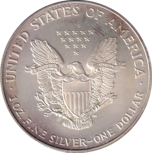 1997 SILVER DOLLAR USA
