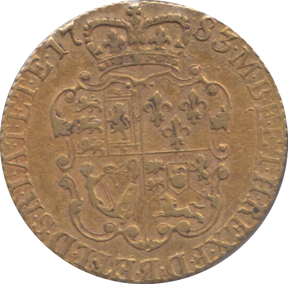 1783 GOLD GUINEA ( VF )