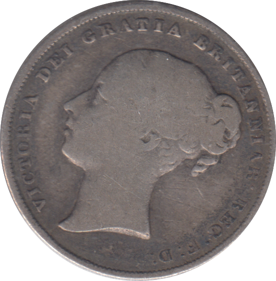 1856 SHILLING ( FINE )
