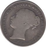 1856 SHILLING ( FINE )