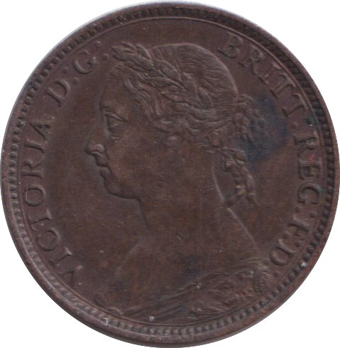 1885 FARTHING ( GVF )