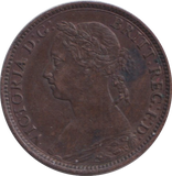 1885 FARTHING ( GVF )