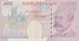 TWENTY POUNDS BANKNOTE LOWTHER REF £20-33 ( VF )