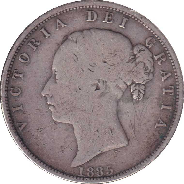 1885 HALFCROWN ( GF )