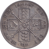 1887 DOUBLE FLORIN ( GVF )