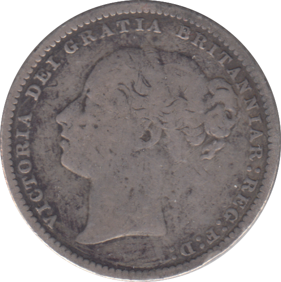 1881 SHILLING ( FINE )