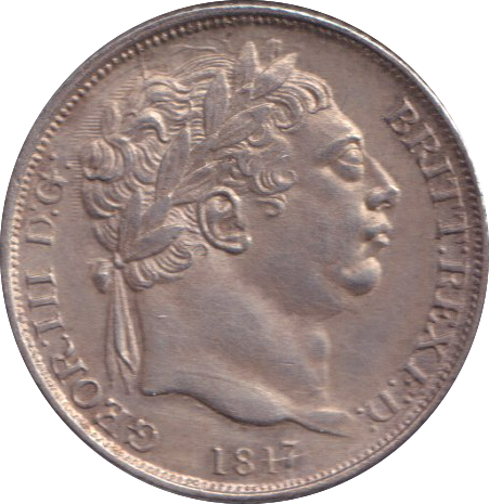 1817 SIXPENCE ( EF )