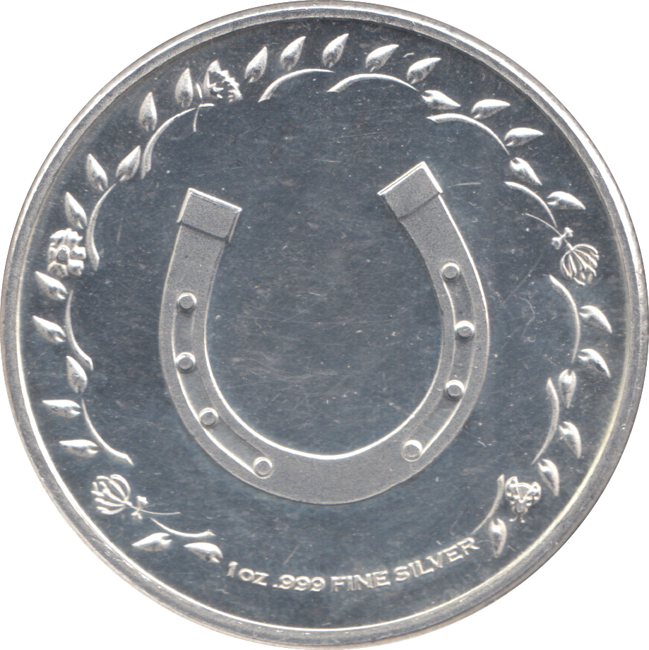 2018 SILVER 1oz LUCKY FOUR LEAF MEDAL
