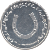 2018 SILVER 1oz LUCKY FOUR LEAF MEDAL