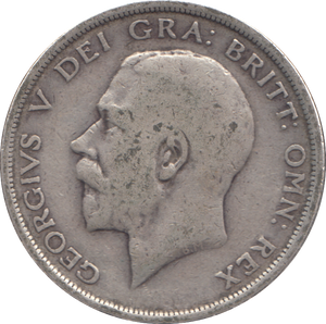 1915 HALFCROWN ( FINE )