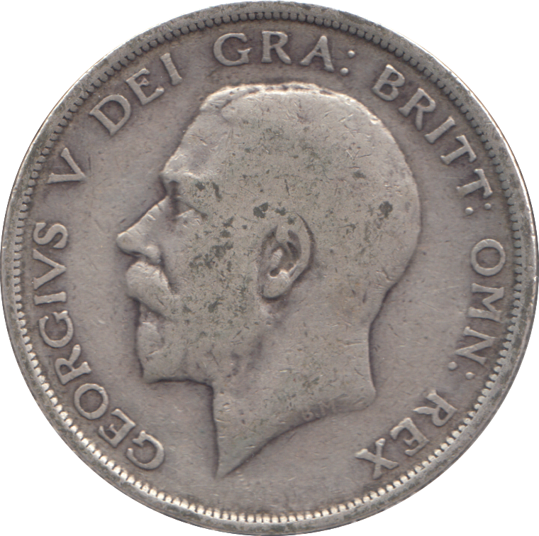 1915 HALFCROWN ( FINE )