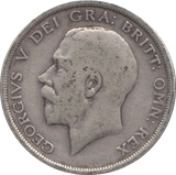 1915 HALFCROWN ( FINE )