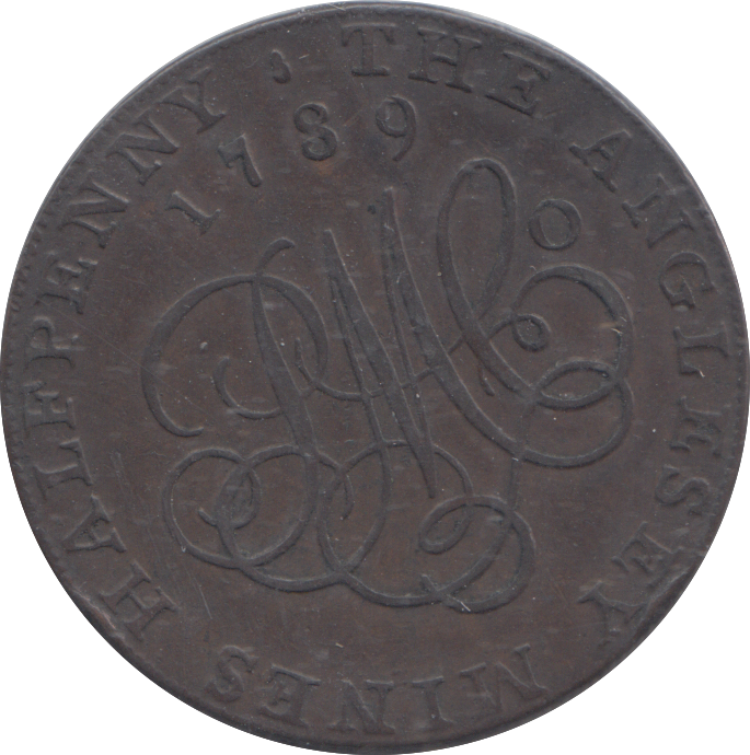 1789 ANGLESEY HALFPENNY TOKEN
