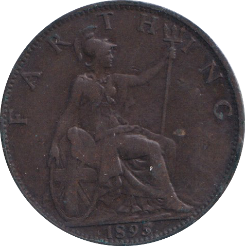 1895 FARTHING ( FINE )
