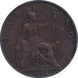 1895 FARTHING ( FINE )