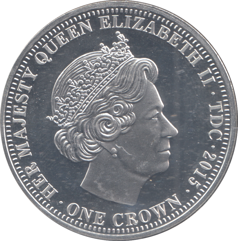 2015 SILVER PROOF CROWN THE GEORGE CROSS