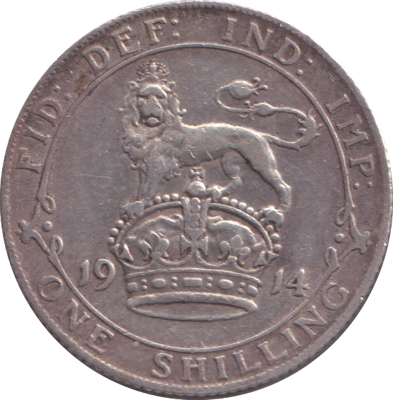 1914 SHILLING ( VF )