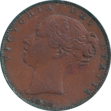 1838 FARTHING ( VF )