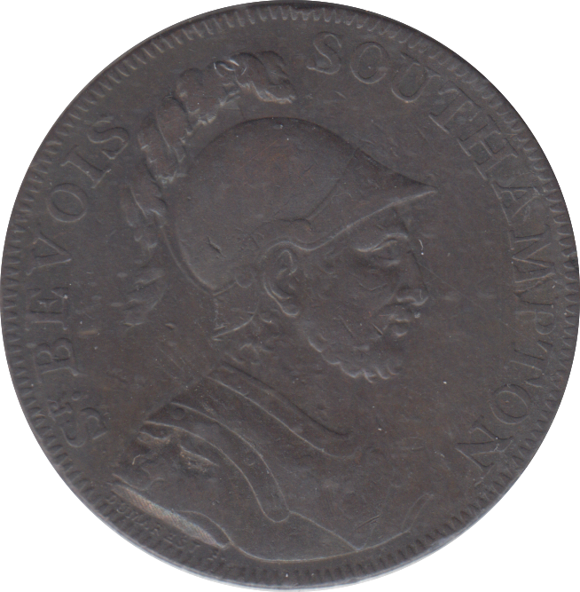 1791 SOUTHAMPTON HALFPENNY TOKEN