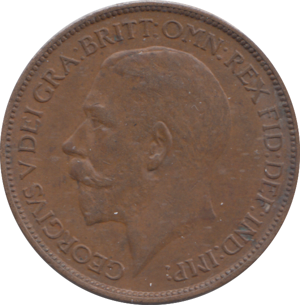 1922 HALFPENNY ( AUNC )