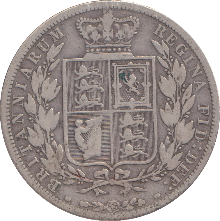1885 HALFCROWN ( NF ) 3