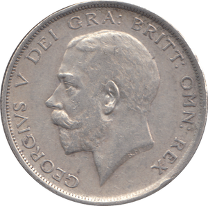 1918 HALFCROWN ( VF )