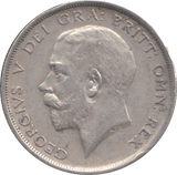 1918 HALFCROWN ( VF )