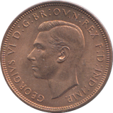 1937 HALFPENNY ( AUNC ) 1