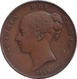 1859 PENNY ( GVF )